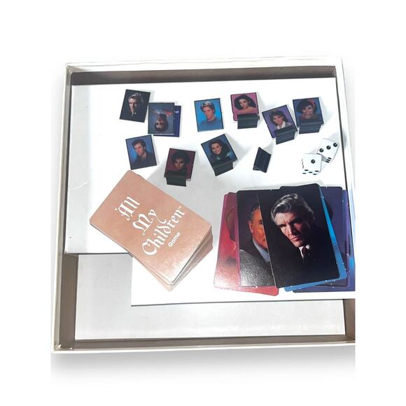 Vintage All My Children Board Game Complete 1985 Soap Opera - Picture 12 of 13